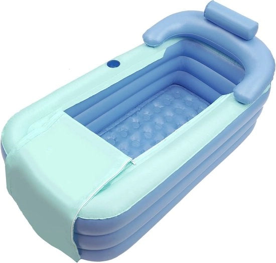 Bagno pieghevole per adulti – ideale per docce all'aperto, bagni di acqua calda, e bagni di ghiaccio (160 x 84 x 64 cm)