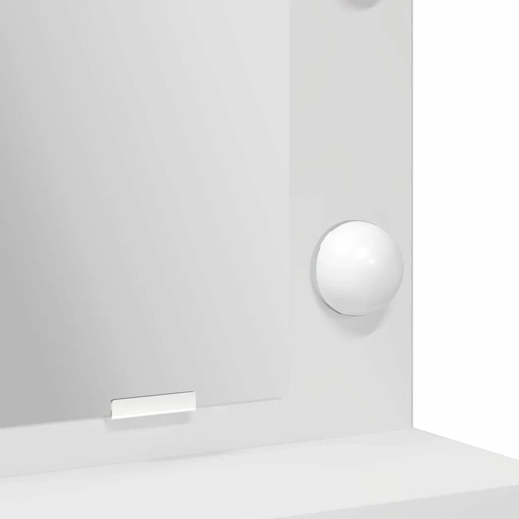 Tavolo da Trucco Bianco 79 x 41 x 135 cm Legno ingegnerizzato 865082