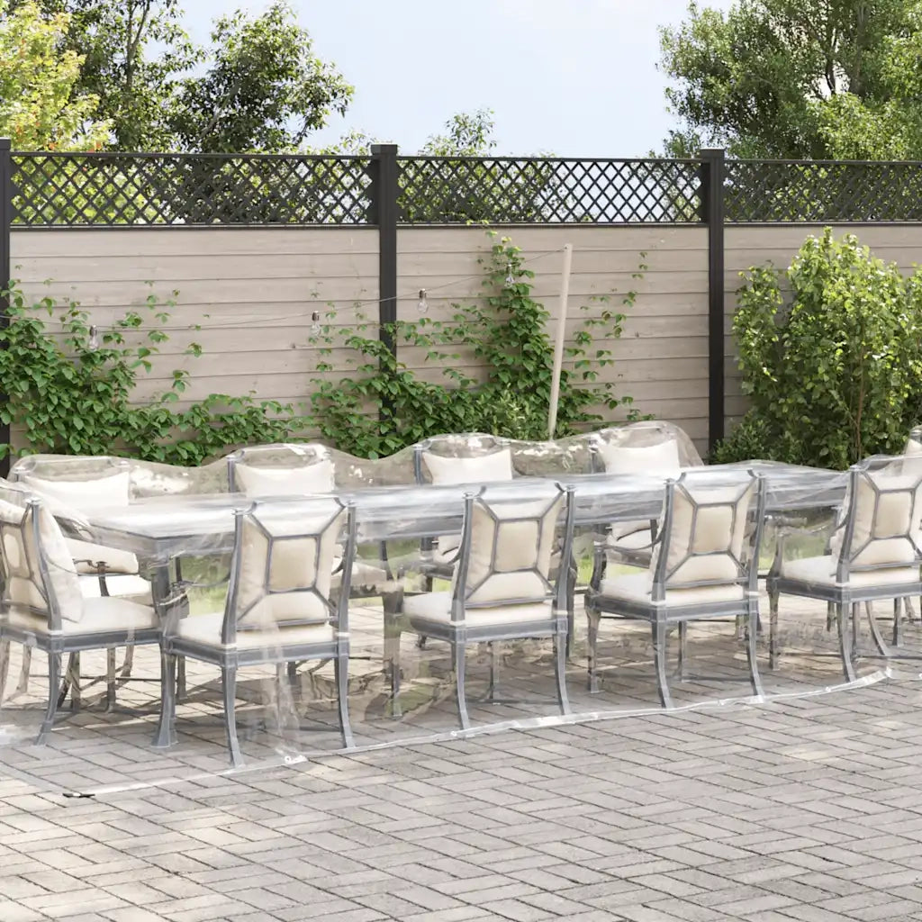 Telone Trasparente con Occhielli 3x10 m in PVC