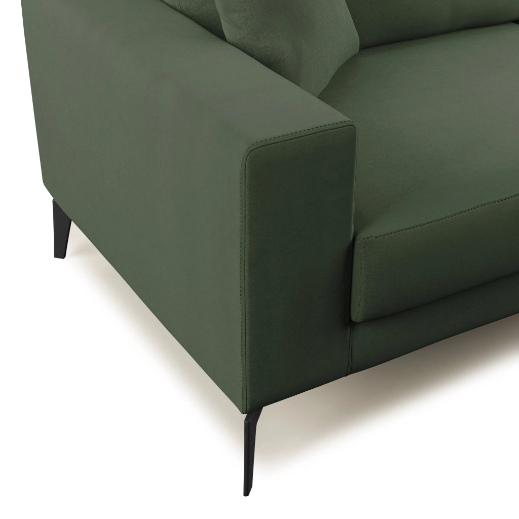 Prestige Divano design moderno T11 206 cm verde