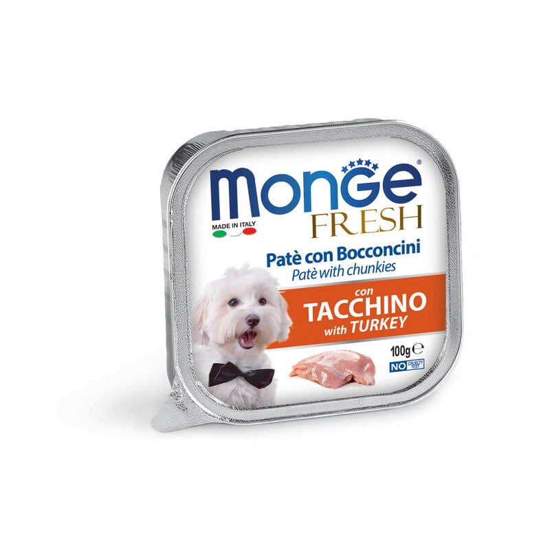 MONGE FRESH GR.100 TACCHINO