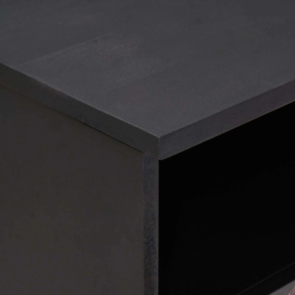 Comodino-Tavolino da notte Marrone 40 x 33 x 46 cm Legno di mango massello