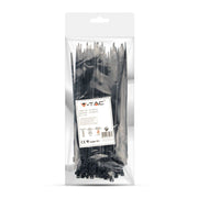 Cravatto per cavi - 3,5* 200 mm neri 100pcs/pacchetto