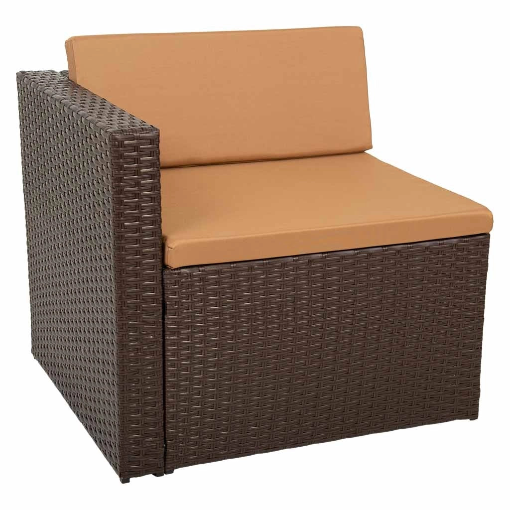 Set tavolo marrone, divano e 2 poltrone