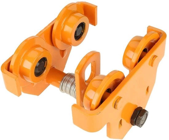 Carrello trasportatore di materiali versatile - Capacità 1 ton - Costruito in acciaio inossidabile - Carrello duobalico - Meccanismo duraturo - Carrello trasportatore di materiali