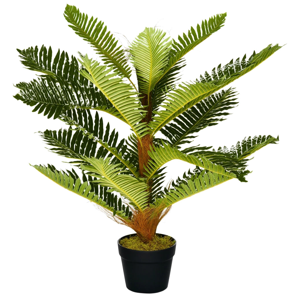 Palma artificiale ¨C zephmum ¨C verde 85 cm con vaso