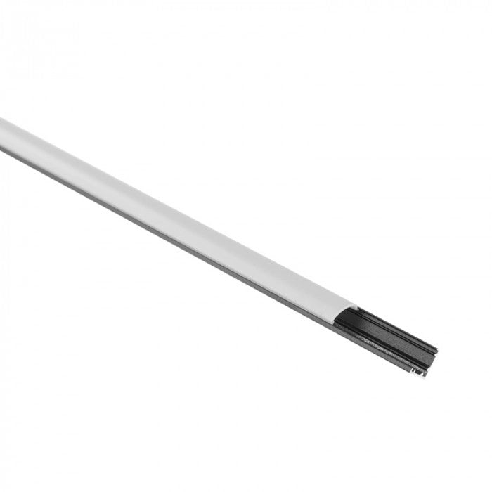 Profilo LED RW01 angolare nero diffusore opale 1m Ecolight