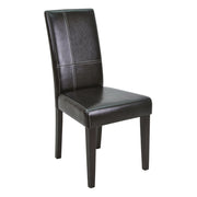 SEDIA MARRONE/NERO OPACO GUEVARA STITCHING - DEMEYERE