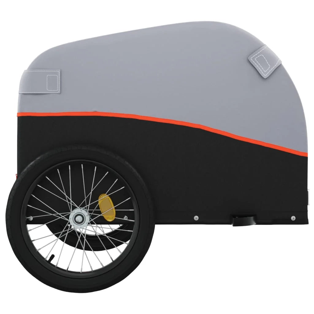 Rimorchio per trasporto biciclette capacità 30 kg ferro arancione 02_0044157