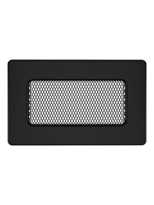 Griglia di ventilazione per camino Nera- Classic 11x17