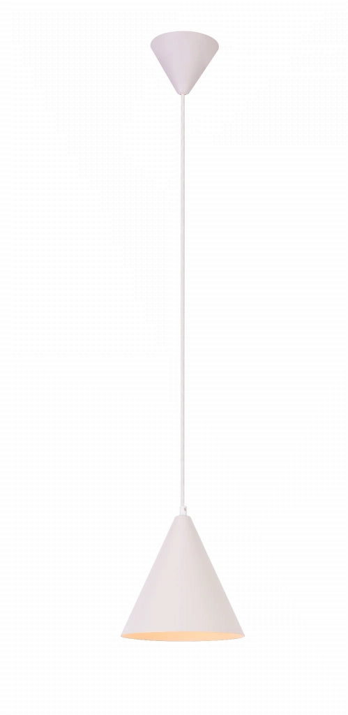 Lampada a sospensione Candellux VOSS bianca Ø20 E27