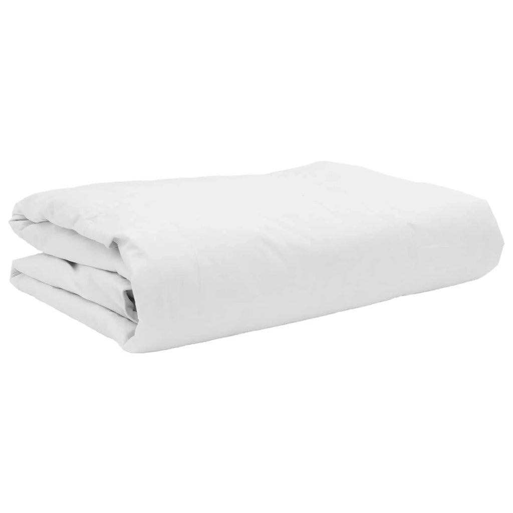 Duvet Estivo con cuscino 2 pcs Bianco Piuma d'anatra 3376217