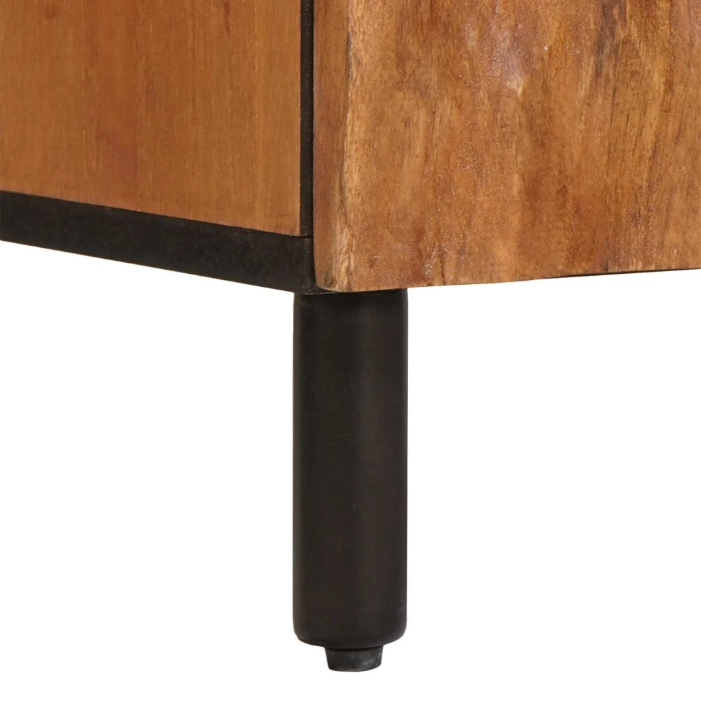 Mobile da Bagno | Armadio da bagno con lo scaffale Marrone 38 x 33 x 160 cm