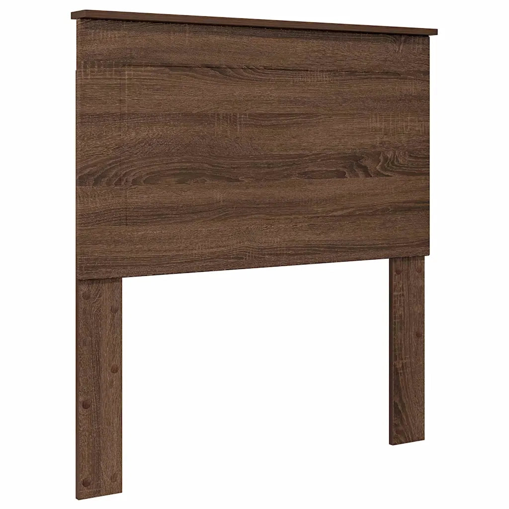 Testiera-Testata-Testiera Decorativa Rovere Marrone 75 cm Legno multistrato 838962