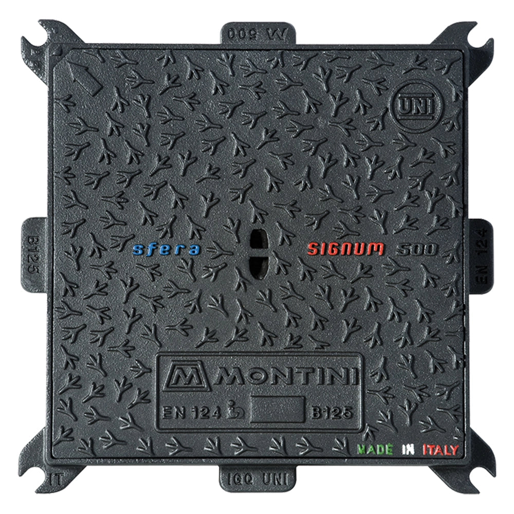 Chiusino in ghisa B125 40 x 40 kg 11