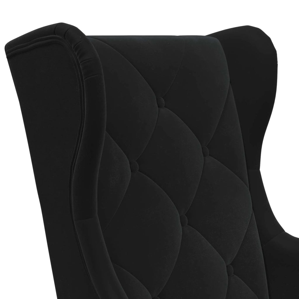 Poltrona Nero Velluto 42029912