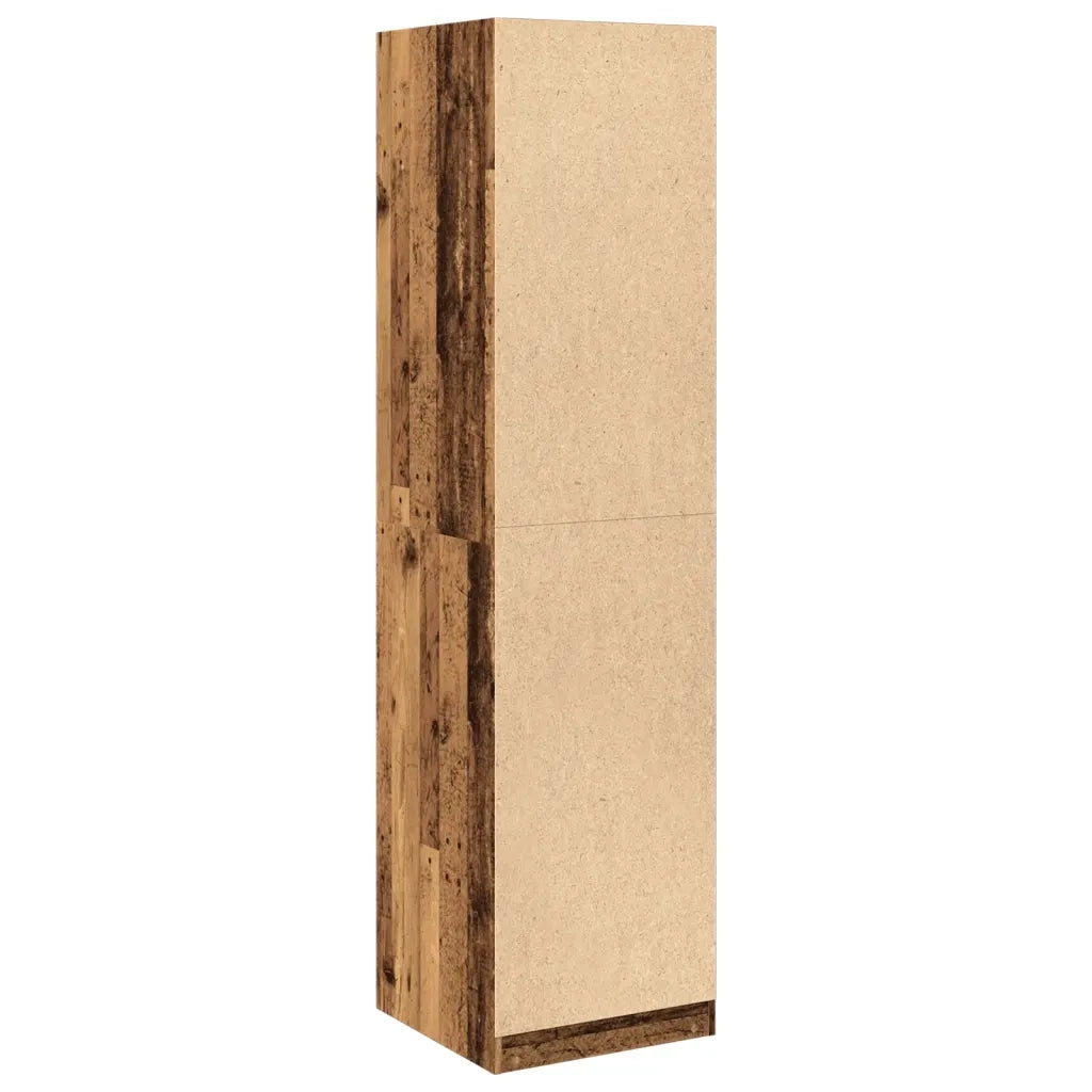 Armadio Legno Antico 50x50x200 cm in Legno Multistrato CFW4653498