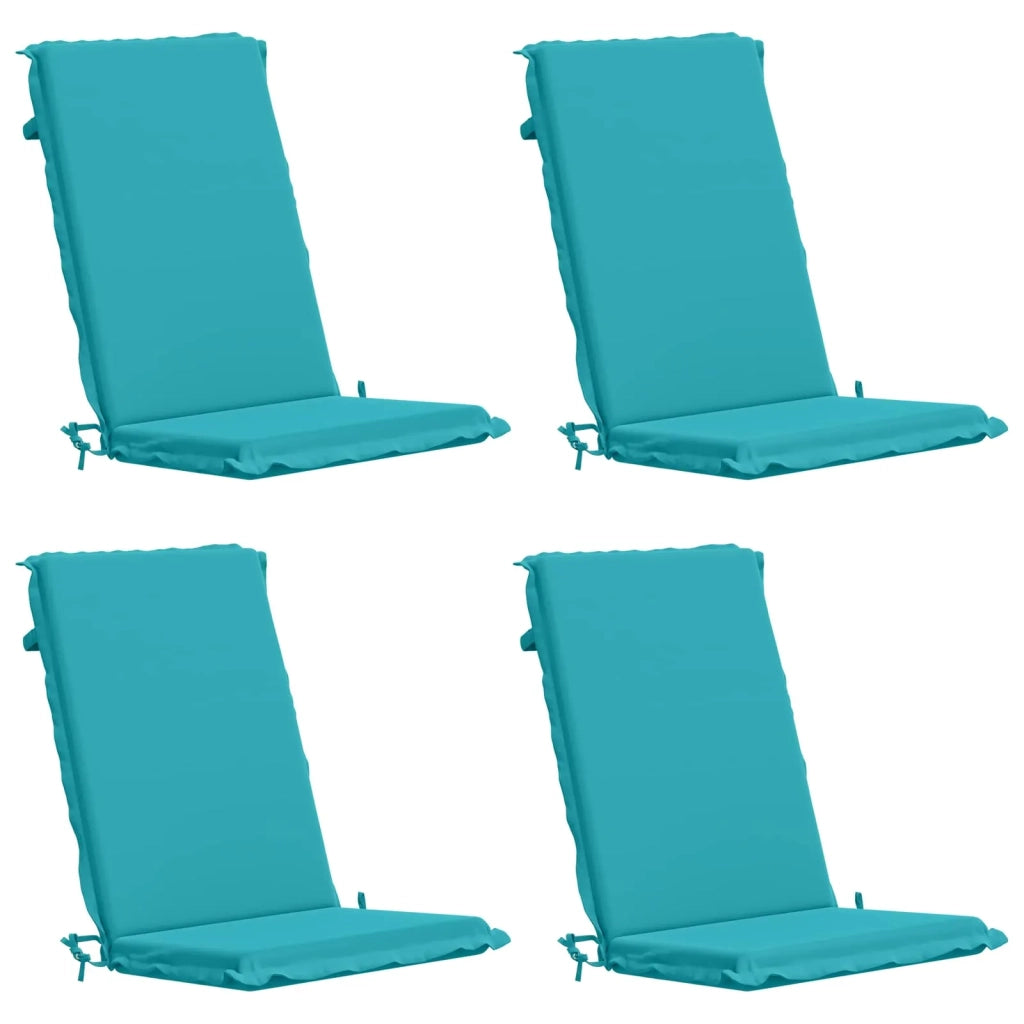 Cuscini Bhair Alto Schienale in 4 Pezzi GEMERT 4 pcs Turchese 945943