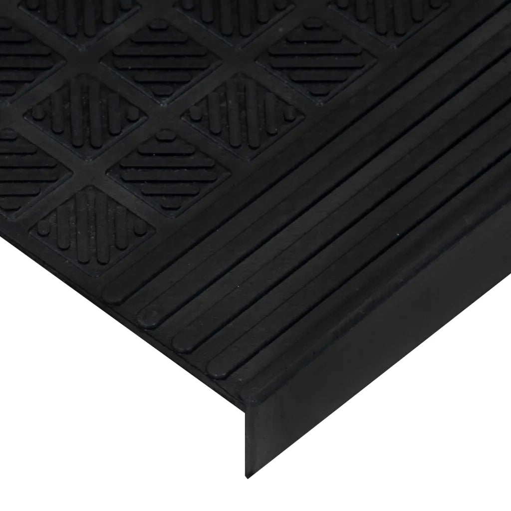 Tappetino per Scale 5 pz | Gradini per Scale 25x75 cm in Gomma
