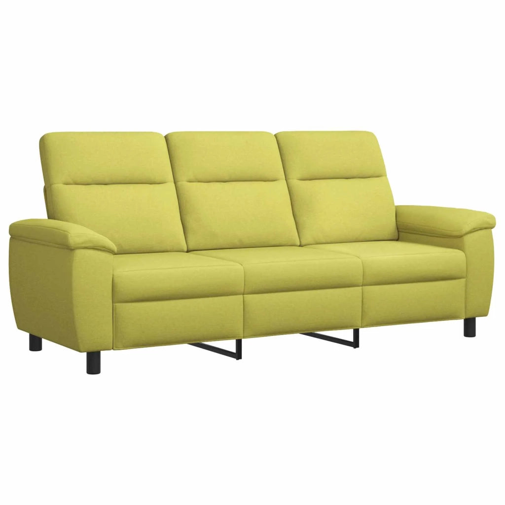 Set di divani 2 pcs Verde chiaro Tessuto 3430729