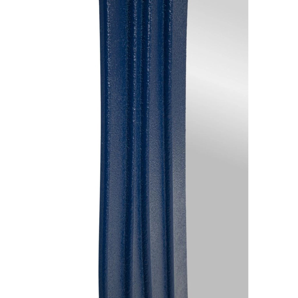 Specchio con Cornice VKH473, Blu, MDF, 90x4x165 cm