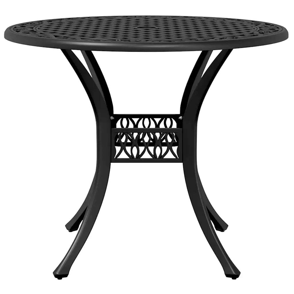 Set da Bistrot 3 pz Nero in Alluminio Pressofuso 3216323