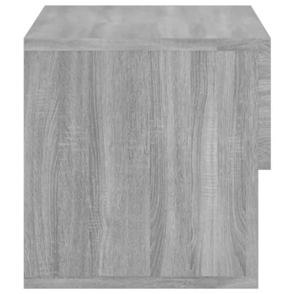 Comodini a Muro 2 pz Grigio Sonoma 816949