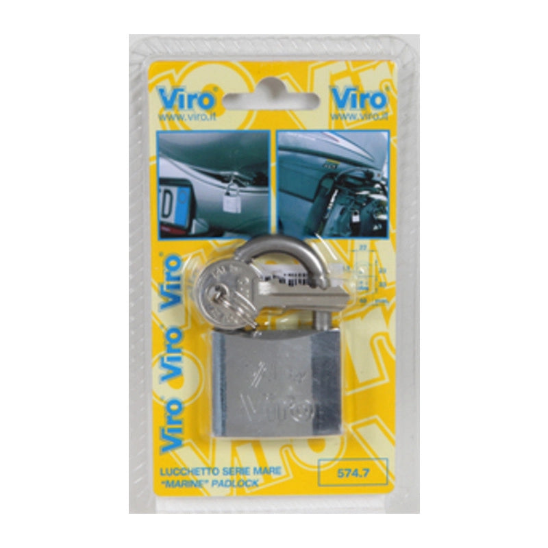 VIRO BL 573 LUCCHETTO MARE ARCO 30MM OTTONE