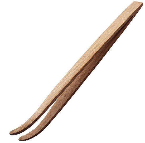 Pannocchia alimentare in bambù 28 cm - Clip per alimentazione rettili - Nutritore per lucertole - Sostenibile - Non tossico - Estremità curve - Pannocchia alimentare