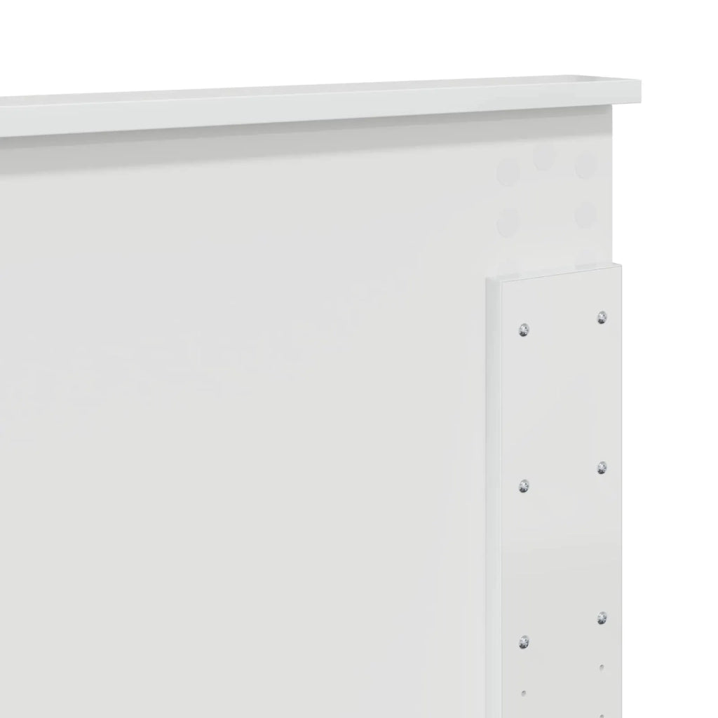 Testiera Bianco Lucido Legno ingegnerizzato 888269