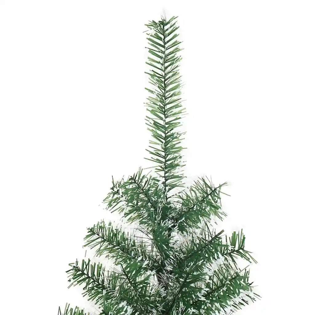 Albero di Natale Artificiale Imbiancato con Luci LED 120 cm 3396797