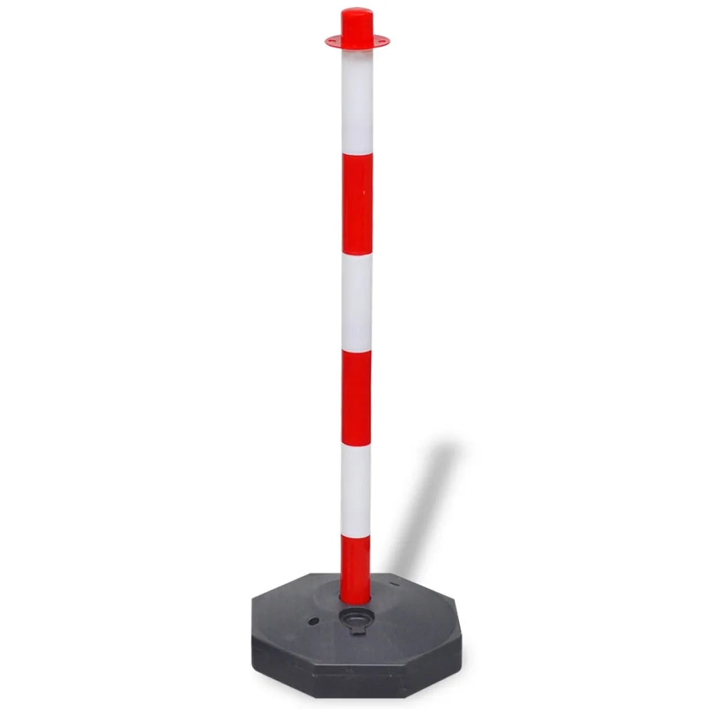 Set Stradale con Pali e Catena in Plastica 10 m 141821