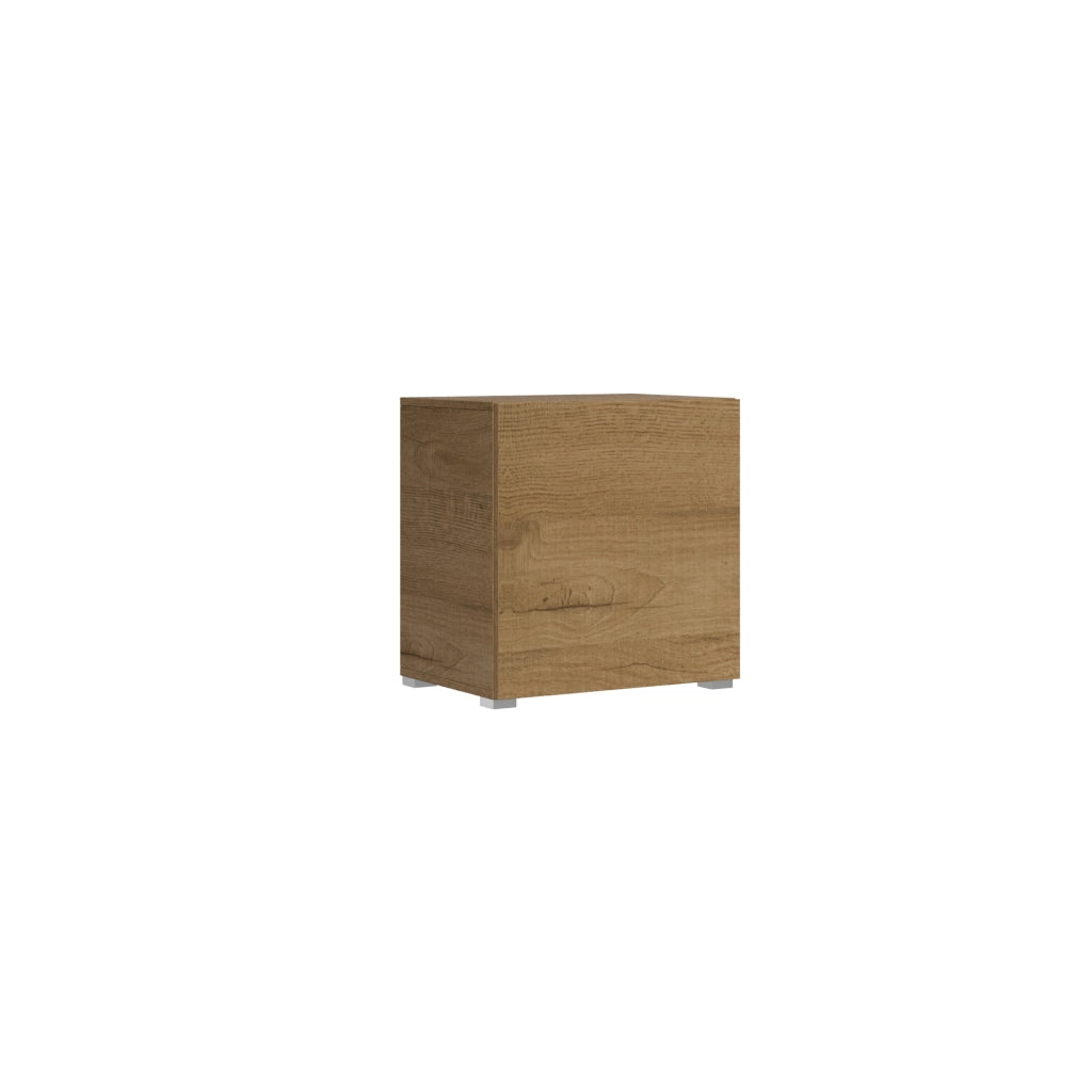 Base a terra L.60 H.60 P.39,2 con piedini sx-dx Quercia Natura