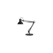Unilux 400093600 Success 66 Lampada da Tavolo LED E27 11 W con Interruttore sul Cavo e Morsetto colore Nero