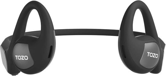 Cuffie wireless a orecchie aperte Bluetooth 5.3 con guida all'aria e riduzione rumore dual-microfono
