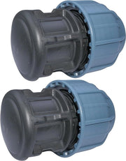 Set di compressori Ø25mm tubo - Chiave ergonomica - Polipropilene - Sistema di trattamento acqua