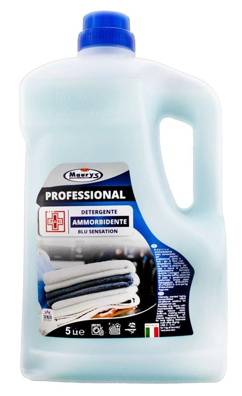 KIT SET 3 PZ MAURY'S PROFESSIONAL 5LT AMMORBIDENTE BLU SENSATION