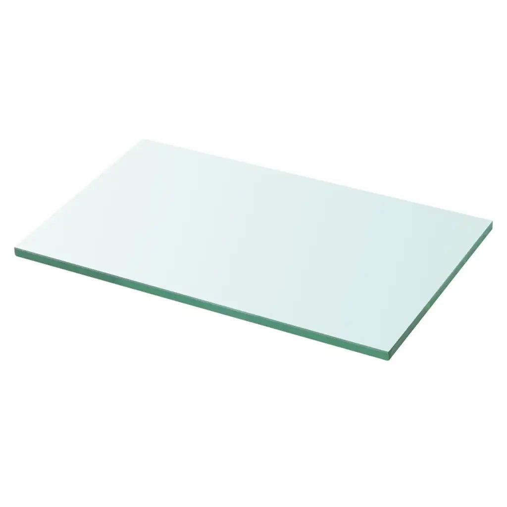 2 pz Mensole | Ripiano | Scaffale in Vetro Trasparente 30x12cm