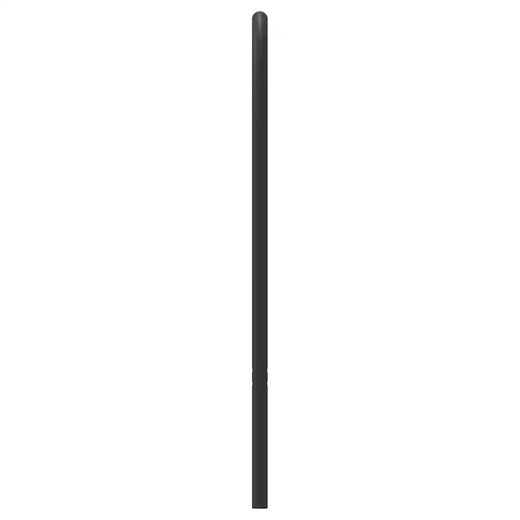 Testiera di Ricambio in Metallo Nero 100 cm 353664