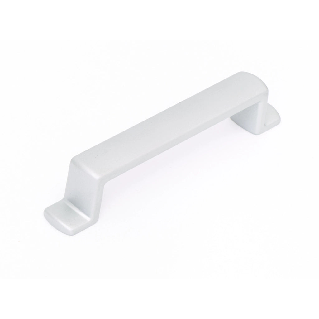 MANIGLIA SQUADRATA ARGENTO 128MM TIPO C