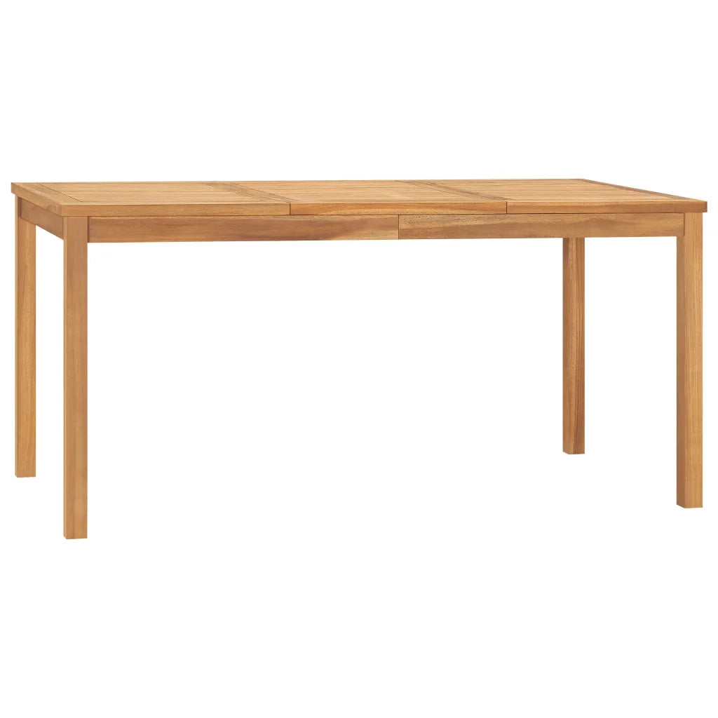 Set da Pranzo per Giardino 5 pz in Legno Massello di Teak 3157917