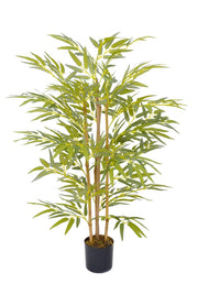 Pianta Finta Da Interno Artificiale Grandi Varie Altezze 100/150/180 Cm Artificiali Vari Modelli Modellabili Decorazioni Casa Ufficio - Bambù - Altezza 100cm