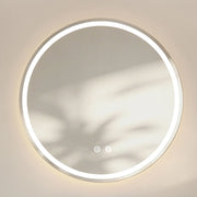 Specchio bagno LED 90x90 cm touch antiappannamento