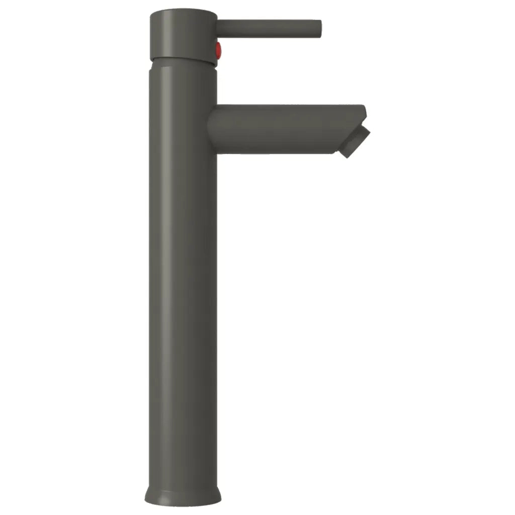 Rubinetto Miscelatore da Bagno Grigio 12x30 cm 149090