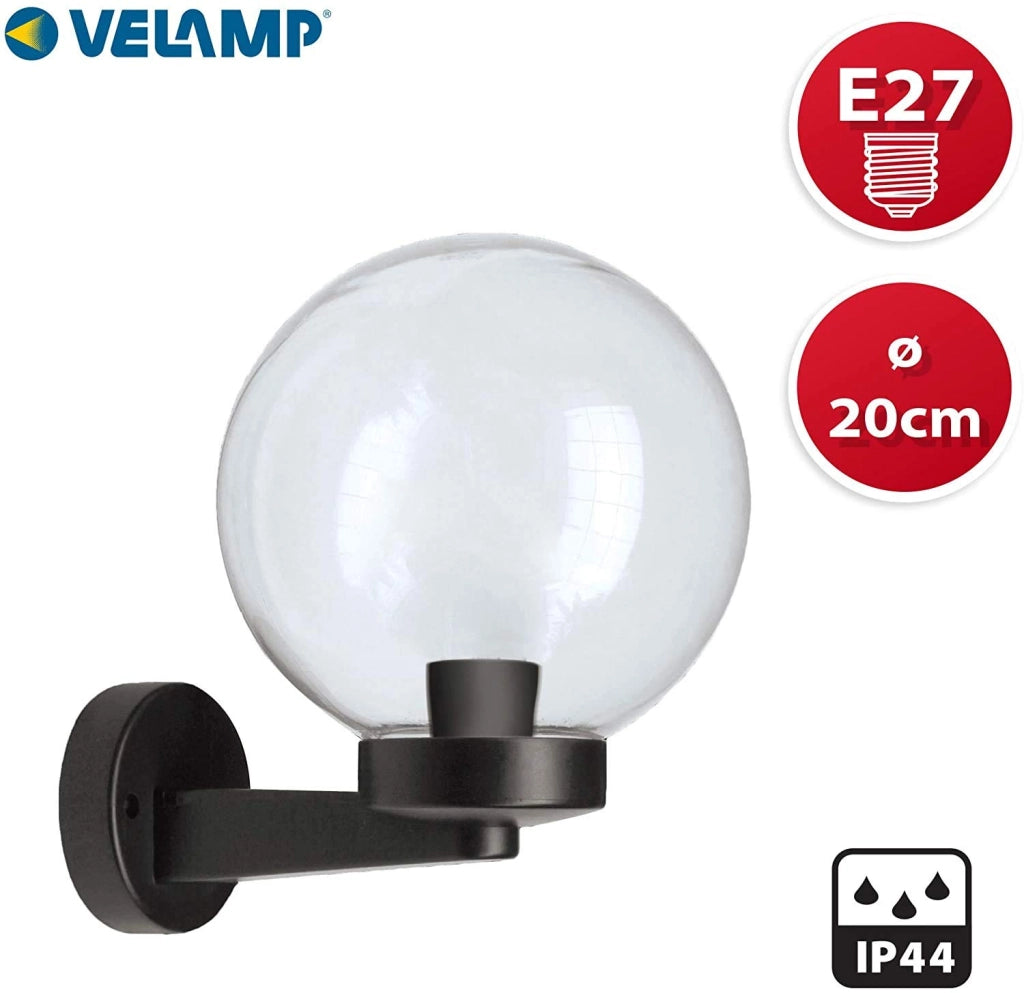Lanterna Sfera Velamp Globo Trasparente