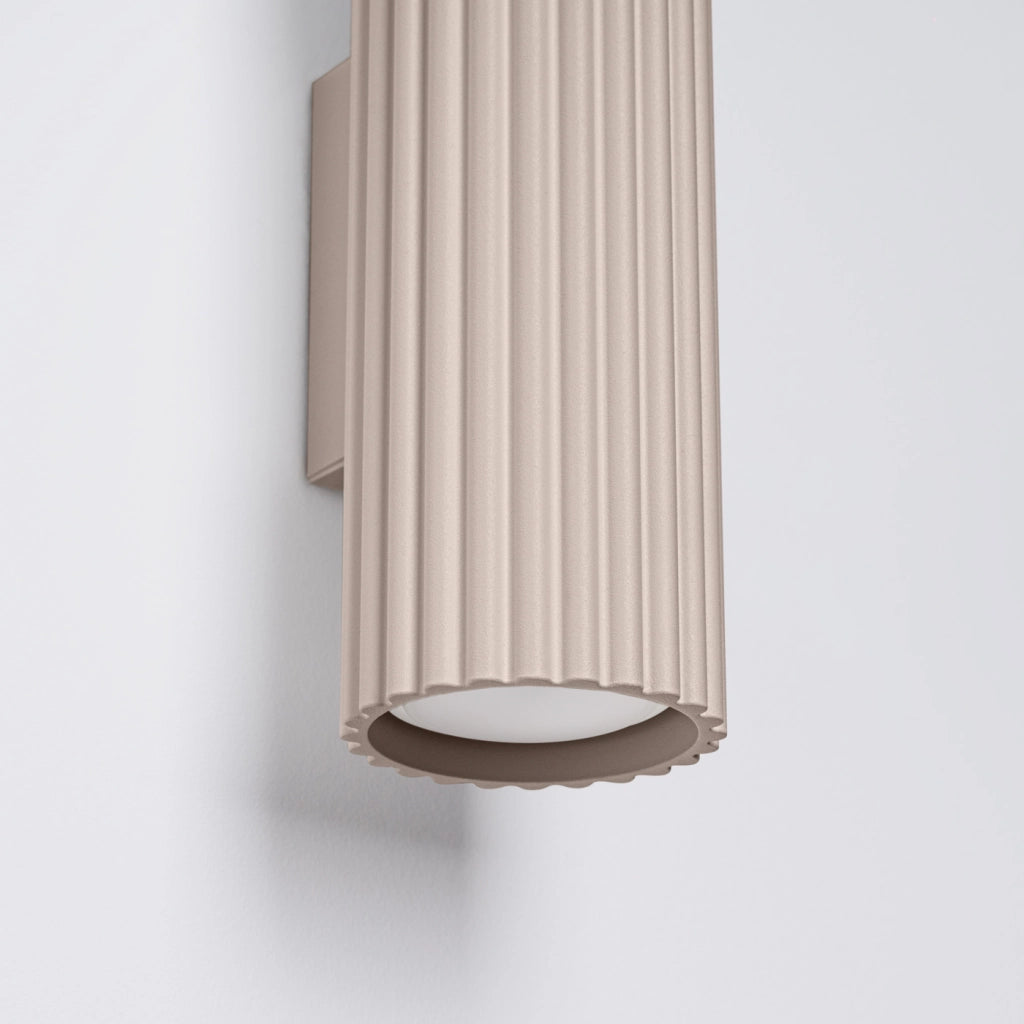 Lampada da parete KARBON 30 taupe
