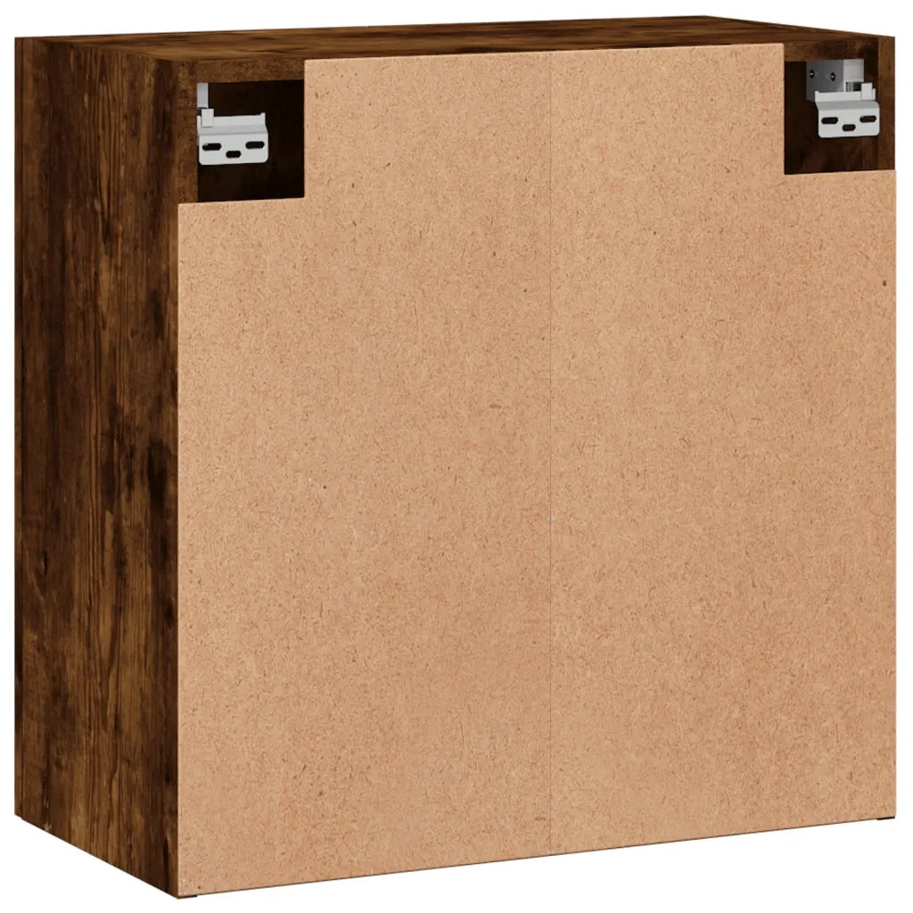 Armadietto a Muro Rovere Fumo 60x31x60 cm in Legno Multistrato 829993