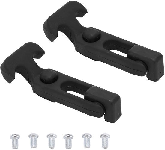 Corona in gomma - Cattivo condensatore - Manubrio T - Flessibile e resistente - Universale - Diverse applicazioni - Ideale per casse degli strumenti - 2 pezzi