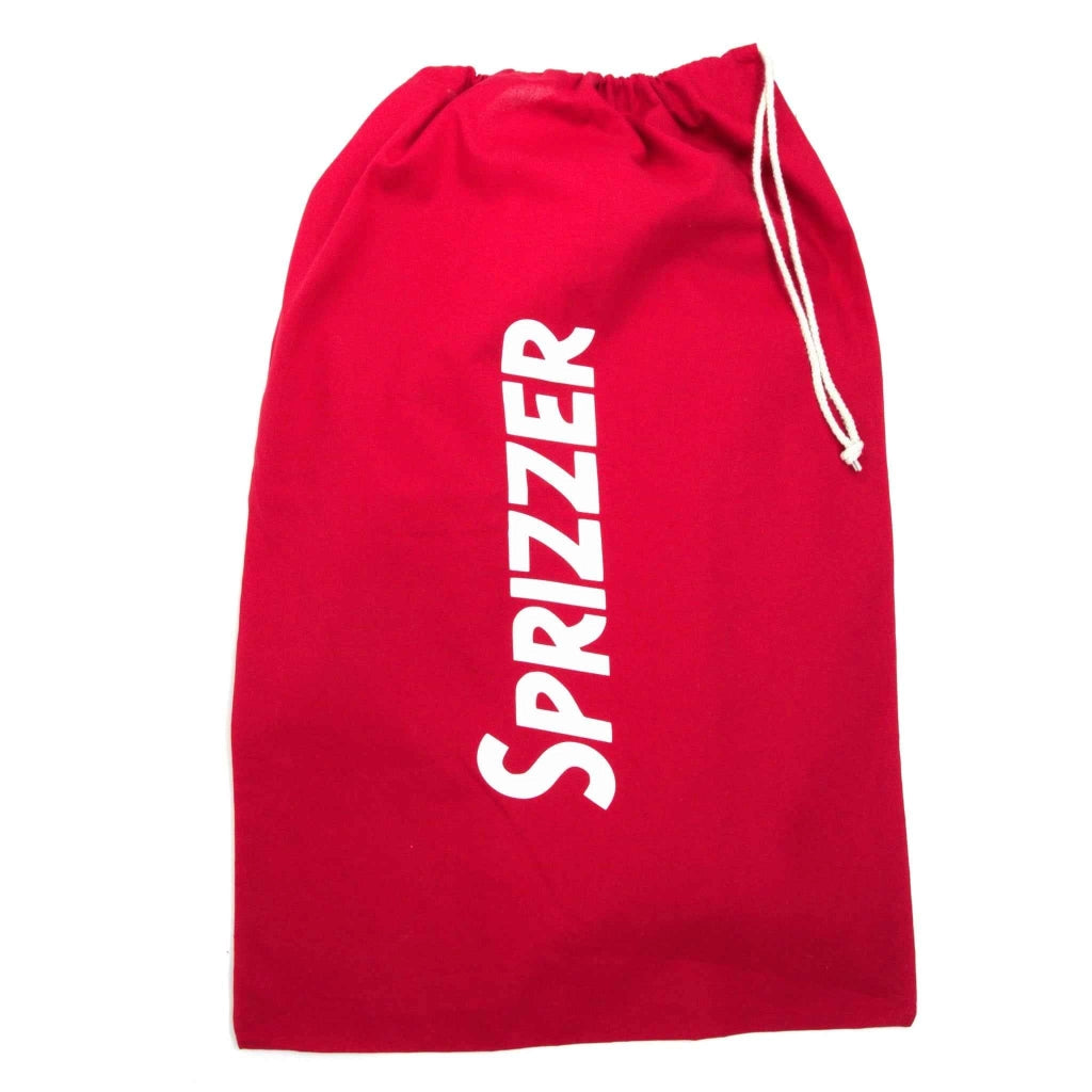 SPRIZZER Sacca in cotone rosso 100 lavabile per trasporto Sprizzer XL gia montato sicura e resistente SPRIZZER-SACCA-ROSSA