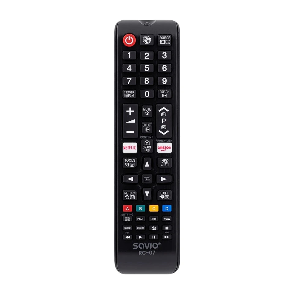 Savio Telecomando universale SAVIO/ricambio per TV SAMSUNG RC-07 IR Wireless TV
